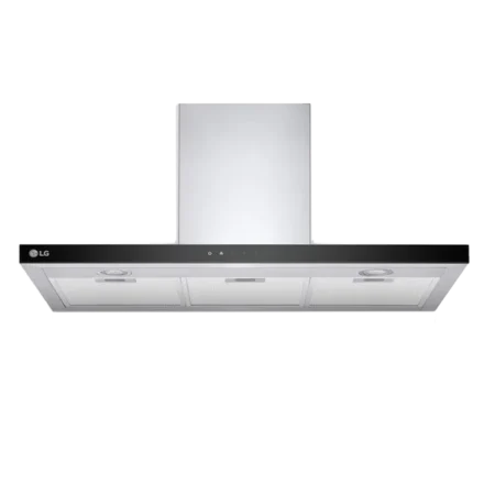 LG 90cm T-Shape Wall Mounted Hood w/ Touch Control| Stainless Steel, 3 Speed Levels, Powerful Suction, Elegant Design [HC7Z3625S]
