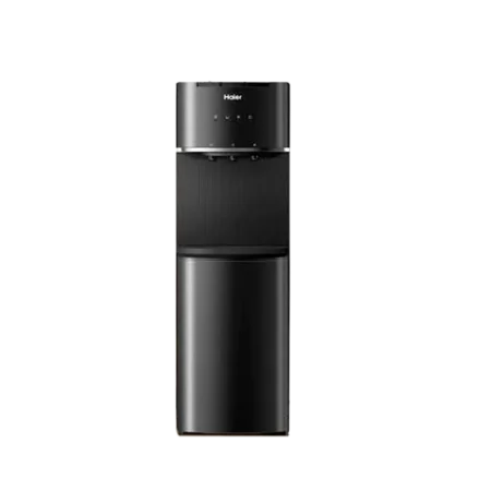 Haier Tri-Temp Water Dispenser w/ Storage Cabinet| 3.5L Cold Water Tank, 20L Spacious Cabinet, Faster Water Outlet Speed, 25.5cm Higher Dispensing Height, Stainless Steel Water Tank, Black Colour [HDC-TB3B1B-MEA]