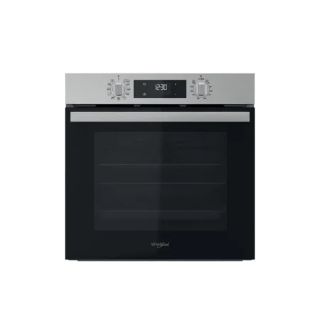 Whirlpool Built-in 60cm Electric Oven| 71L, Electronic Control, Stainless Steel, Self-Cleaning [OMR58HR0X]
