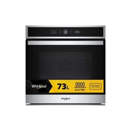 Whirlpool Built-in 60cm Electric Oven| 73L, Electronic Control, Stainless Steel, Turbo Grill [WOI4IS8HM0XA]