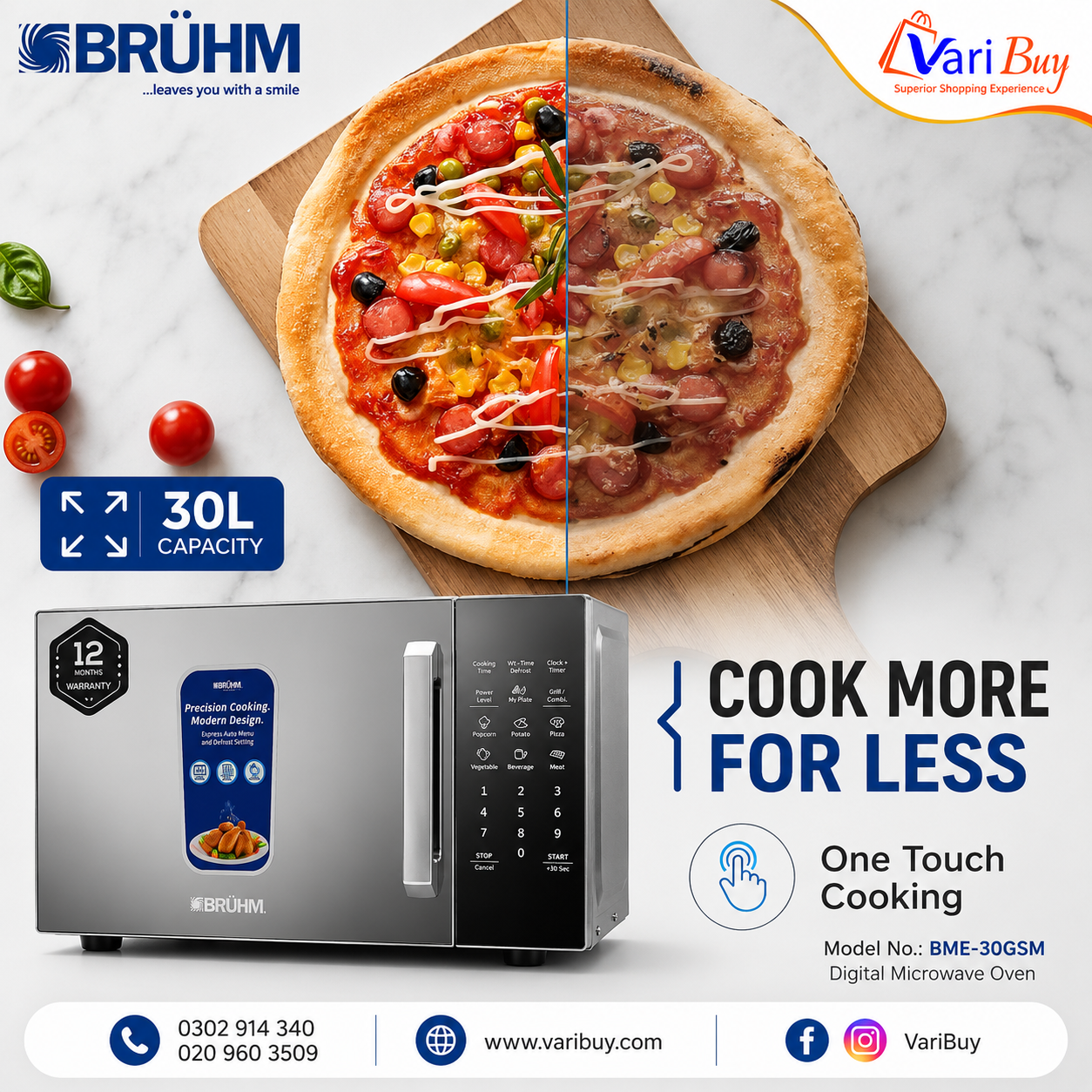 BRUHM-BME-30GSM-MICROWAVE