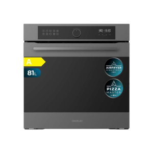 Cecotec Spanish 60cm Bolero Hexa AF316000 Matt A Built-in Multifunction Electric Oven w/ Airfryer Master | Bolero Hexa AF316000 Matt A 3400 W, 81L Capacity, 11 Functions with Airfryer Master, Pizza Master, Steam Asisst, Steam EasyClean, 3D Cooking [Bolero Hexa AF316000 Matt A]