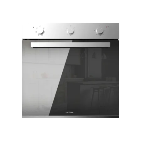 Cecotec Bolero Hexa M236000 60cm Built-in Electric Oven| 70L Capacity, 2800W, Steam Base XXL, Steam Assist, Steam EasyClean, Cooling Fan, Defrost Mode, Eco Mode, Convection Mode, Triple Glass Door, Stainless Steel, Mirror Effect [Bolero Hexa M236000 Mirror Time A ]