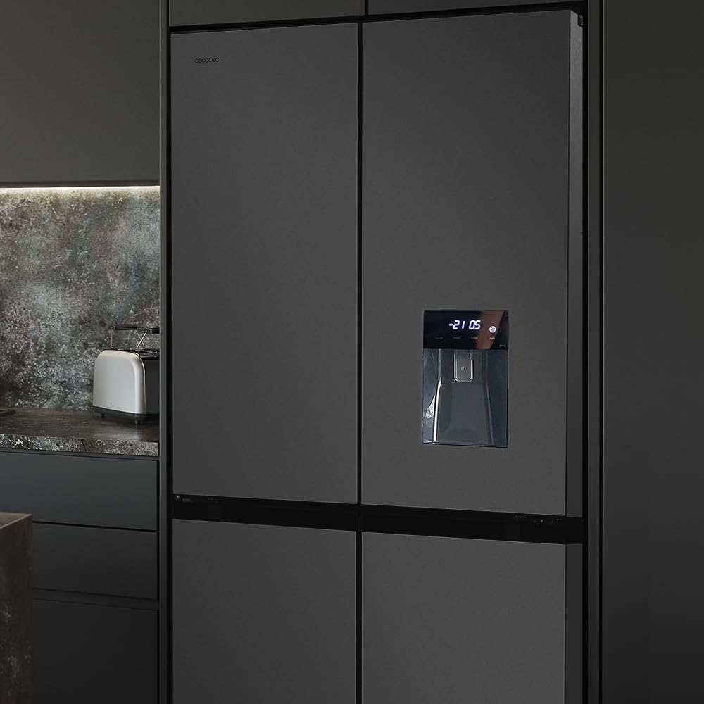 CECOTEC-Bolero-CoolMarket-4D-564-Dark-E-FRIDGE-FREEZER CECOTEC-Bolero-CoolMarket-4D-564-Dark-E-FRIDGE-FREEZER