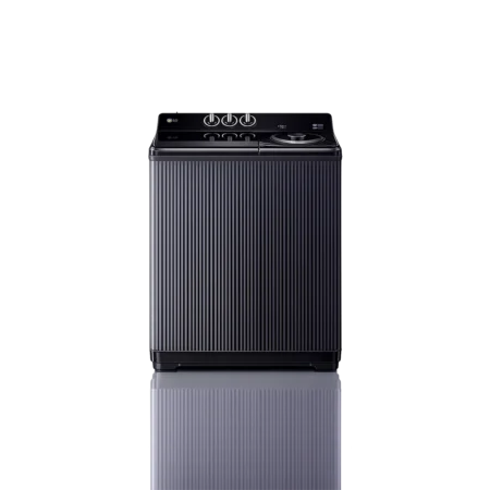 LG 8kg Twin Tub Washing Machine| Wash Dynamics Technology, 3+1 Wash Programs, Effective Wash Combinations [P800R3AGNC]