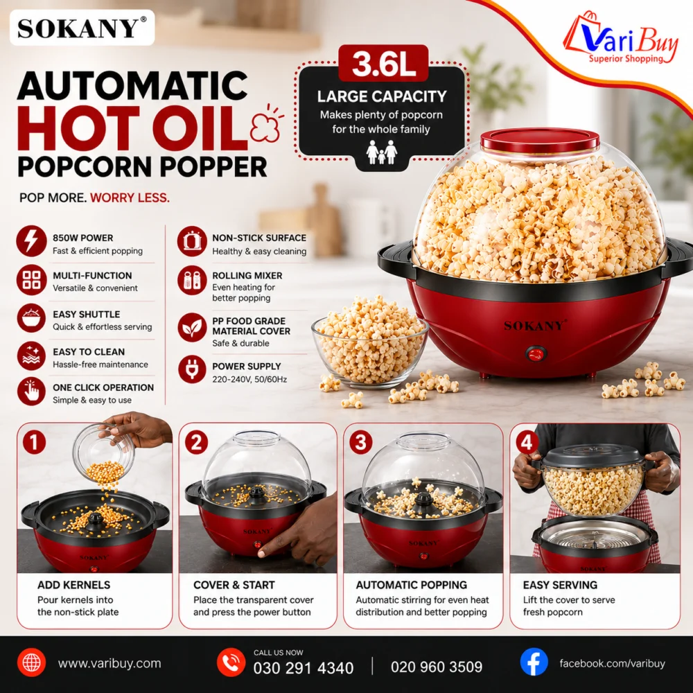 SK-905 round popcorn popper SK-905 round popcorn popper