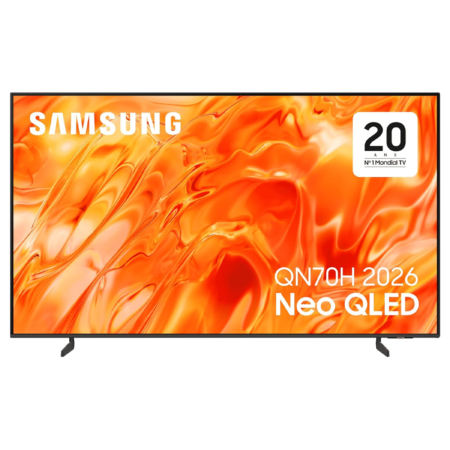 Samsung 55″ Neo QLED QN70H 4K Vision AI Smart Mini LED TV (2026)| 100% Colour Volume, AI-powered 4K Crystal processor, Motion Xcelerator, AI Football Mode [55QN70H]