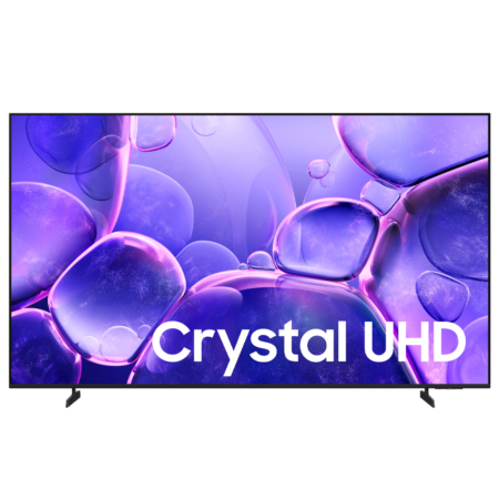 Samsung 85" Class Crystal UHD Series U8072F 4K Smart TV (2025)| Crystal Processor 4K, MetalStream Design, Knox Security, Alexa Built-in [85U8072F]