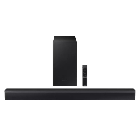 Samsung 200W 2.1ch Soundbar w/ Wireless Subwoofer| One Remote Control, Bluetooth TV Connection [C43M]