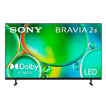 Sony 50" BRAVIA 2 II Class 4K HDR LED Google TV with Gemini (2025) | Exclusive Features for PlayStation®5, Motionflow XR, 4K Processor X1 with 4K X-Reality PRO [K-50S20M2]