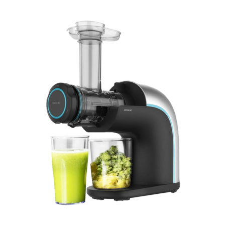 Cecotec Juice&Live 2000 EasyClean Juicer| 150W Juice Extractor, EasyClean Filter, Slow Speed ​​70 RPM, Pulp Regulator, 3 Blending Levels, Anti-Drip Cap, Drum with Double Outlet [Juice&Live 2000 EasyClean]